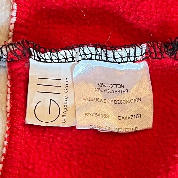 NHL Chicago Blackhawks Hoodie  Red Black GIII by Carl Banks Medium - Picture 15 of 16